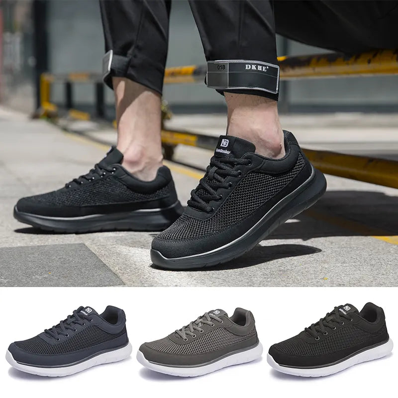 Men's Sneaker Big Size 50 Shoes Men Lightweight Smart Casual Shoes for Men Breathable Sneakers Comfort Wide Mens Walking Shoe