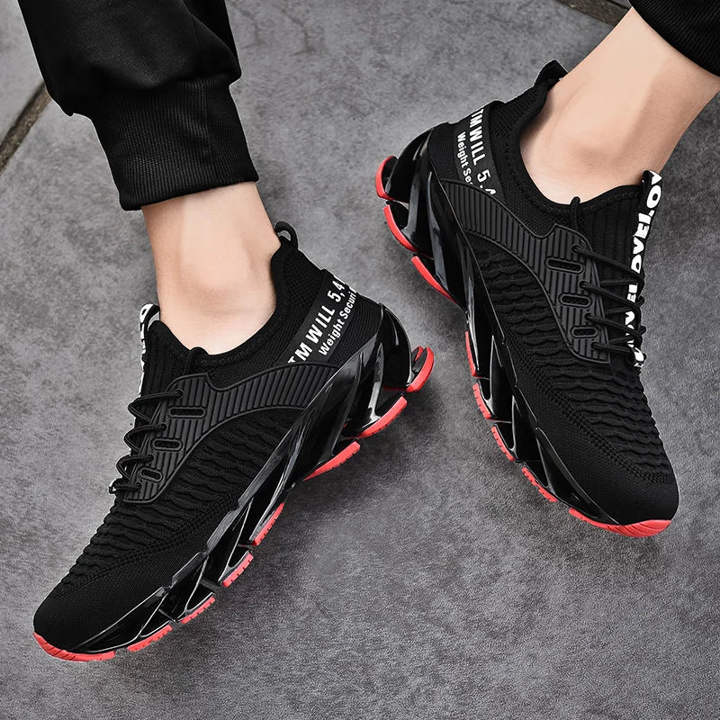 New Hot Sale Lightweight Men's Running Shoes Comfortable Breathable Mesh Sneakers Fashion Men's Casual Shoes