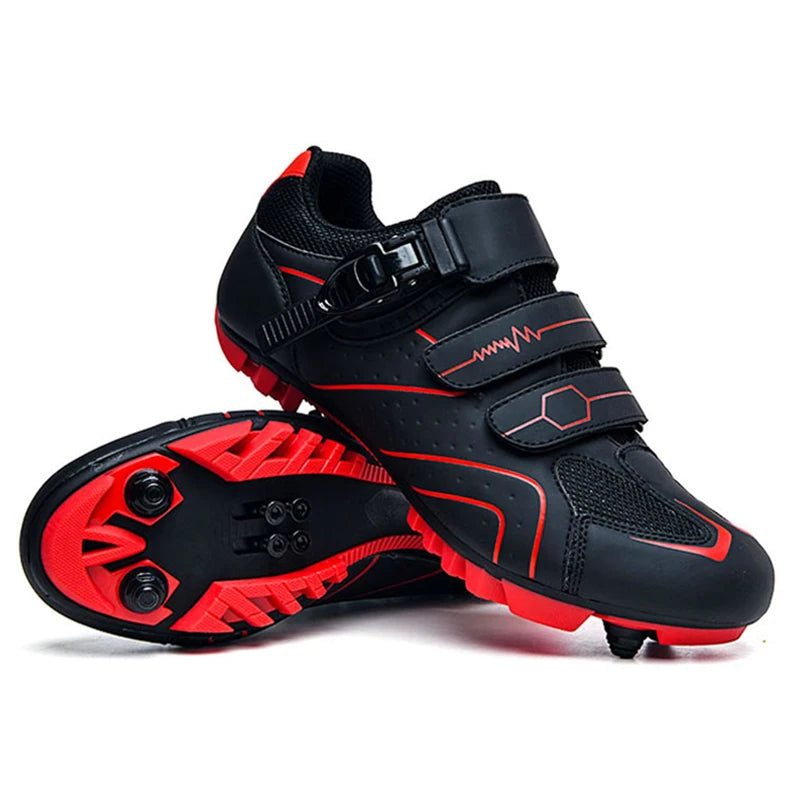 Hot Sale Mtb Shoes Cycling Speed Sneakers Men's Flat Road Cycling Boots Cycling Shoes Clip On Pedals Spd Mountain Bike Sneakers