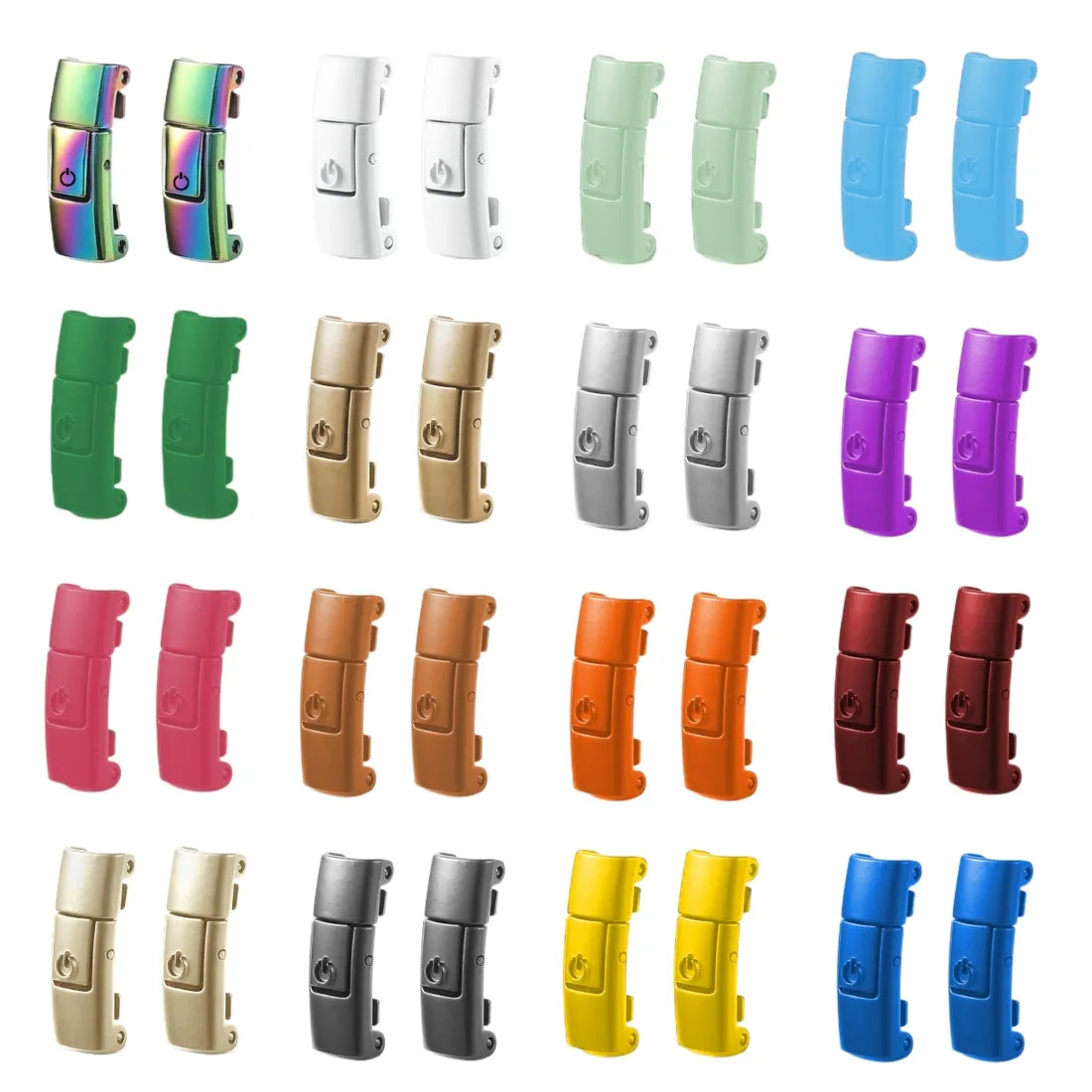 21 Colors Switches Buckle No Tie Shoe Laces Press Lock Accessories Without Ties Elastic Laces Sneaker Kids Adult Flat Shoelace