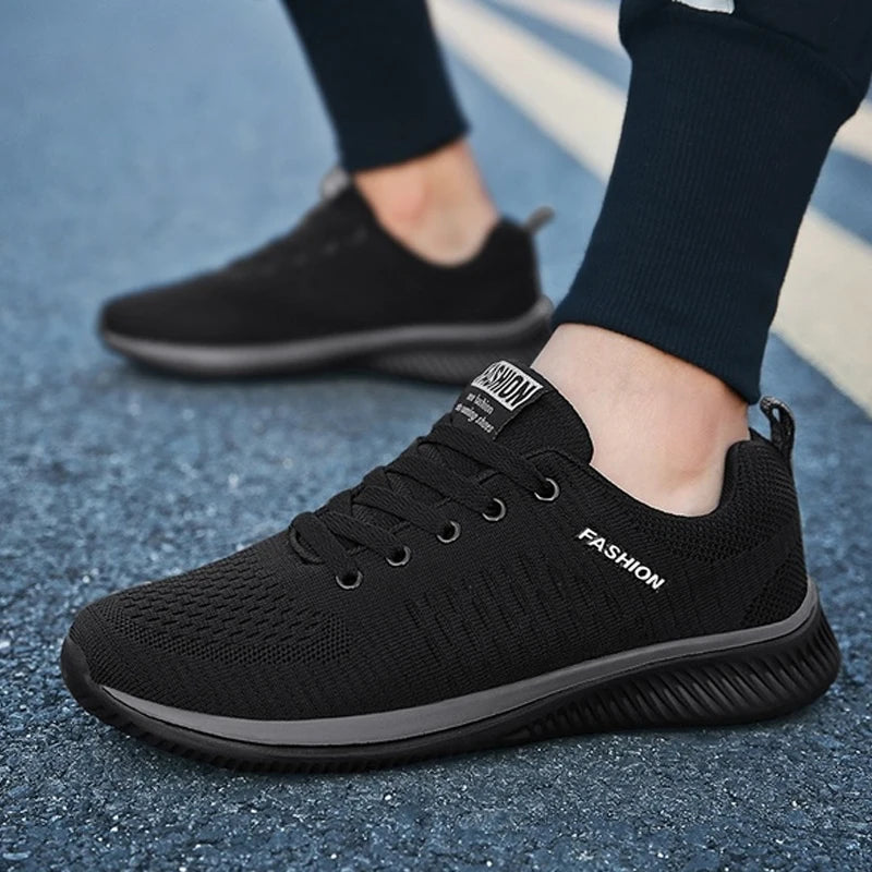 Summer Breathable Men's Casual Shoes Mesh Breathable Man Casual Shoes Fashion Moccasins Lightweight Men Sneakers Hot Sale 36-48